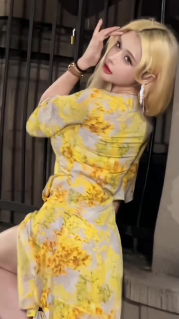 于芷晴微密圈图片，温婉腼腆的反差美