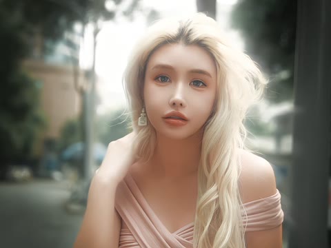 【微密圈】于芷晴满满肉色大蜜桃系列,抖音网红于芷晴MINI的微密圈合辑