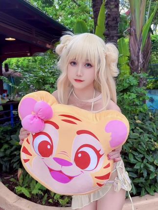 不呆猫温泉jk学妹写真,性感纯真结合