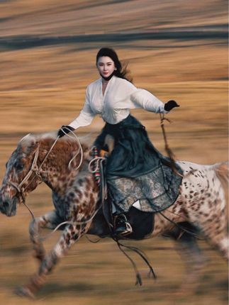 MIYA内蒙古骑马体验，科目三的倒马入库技巧