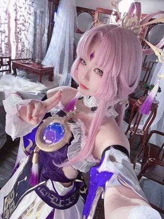 半半子_式波·ASUKA Christmas cos图包,式波ASUKA圣诞cos高清图集