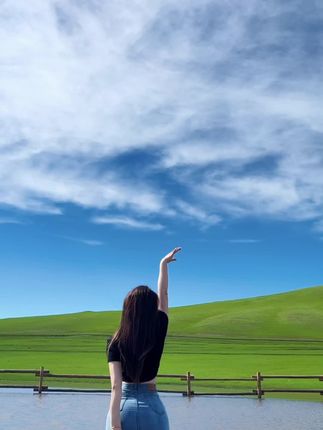 呼伦贝尔的骑马之旅，MIYA的美丽瞬间