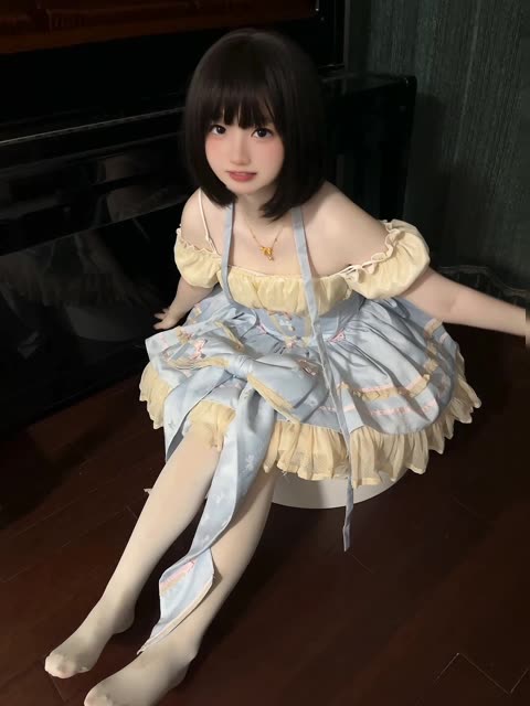 虎森森 下班后的OL2 COS展示，OL2 cosplay图包