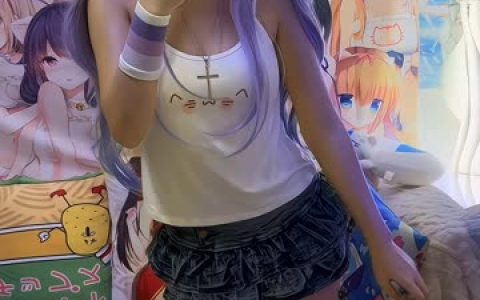 cos碧蓝航线奥古斯特女仆魔女cos正片@Nyako喵子，魔女cosplay图集