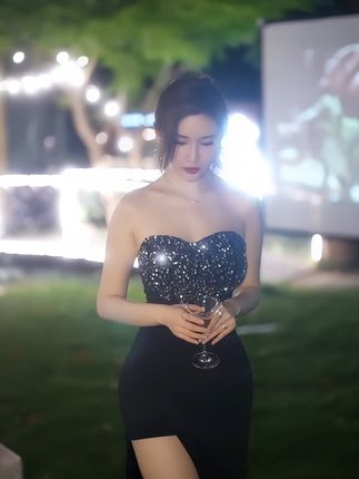 清新脱俗的周妍希酥胸与诱人的美丽,高清美图