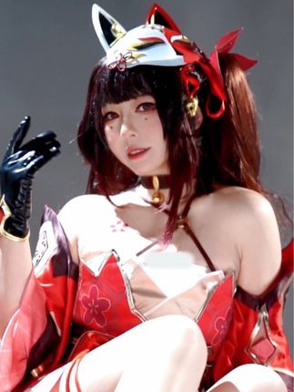 半半子_BANBANKO·纯白女仆cos作品，纯白女仆cos高清图片