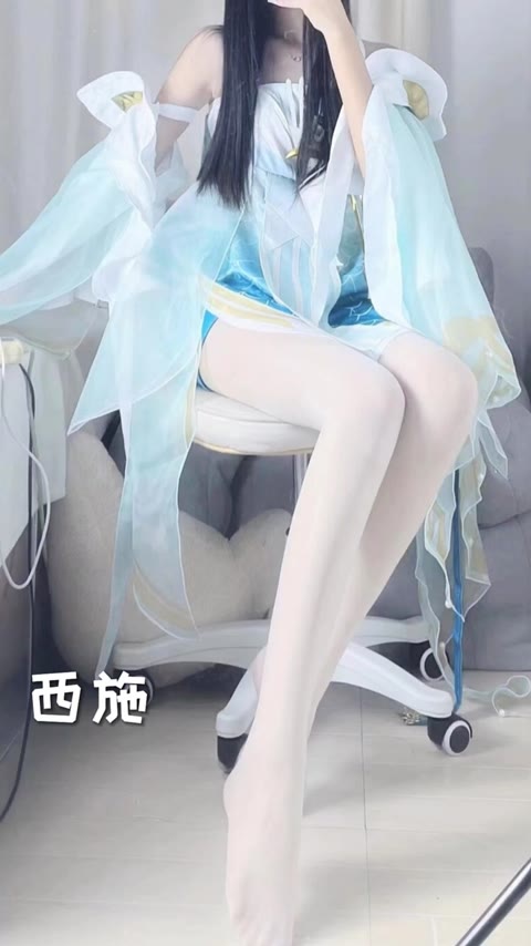 一小央泽糯米元宵羊毛瀑布作品欣赏,精美COS