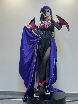Nyako喵子紧致蜜腿让人心跳加速,蜜腿cosplay高清图