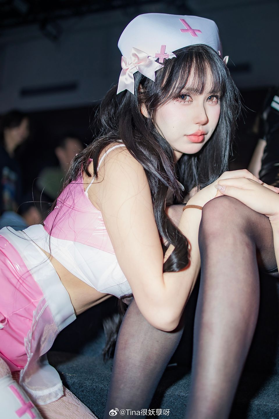 Tina很妖孽呀cosplay魅魔姐姐炸裂身材的女神姐姐很润,魅魔写真合集