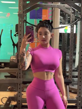 健身网红“宋昱欣”身材是顶级天赋?最美臀神这谁抵抗得了,宋昱欣健身天赋还是自律修炼?