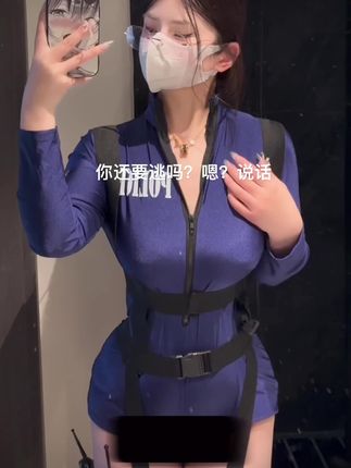 桃沢樱呀WEME微密圈作品，白丝造型展示她的独特美