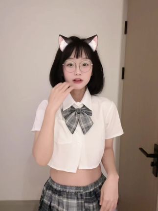 微密圈王胜利的JK装系列,青春活力尽显无遗