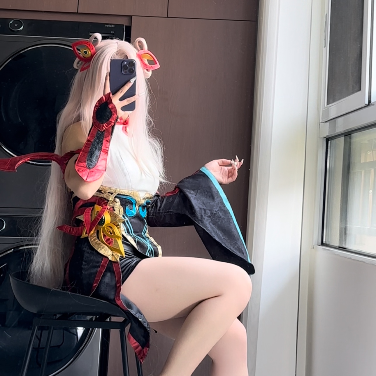 桃沢樱呀白色仙女系列微密圈作品，梦幻纯洁的视觉盛宴