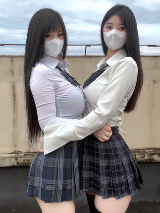 微密圈猪饲料照片流出,双马尾黑丝造型大热