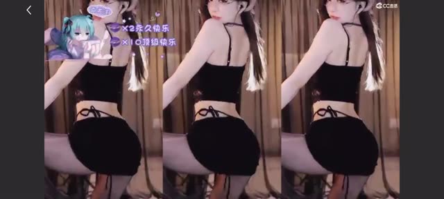 短腿微宁和小双宝双人互动舞蹈,微宁与小双宝的默契合作