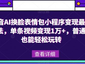 表情包项目如何每天收入200元,详解小项目的高收益玩法