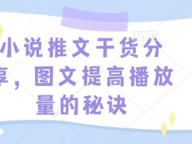 小说推文视频混剪能赚钱吗，低门槛实现月入过万的玩法