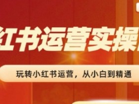 小红书掘金模式是什么，揭秘蓝海赛道赚钱的底层逻辑