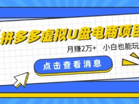 拼多多无人直播项目月入上万靠谱吗，附全套玩法教程