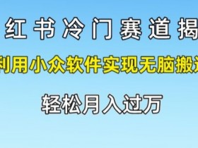 小红书掘金项目能赚多少钱，从引流到收益的全流程解析