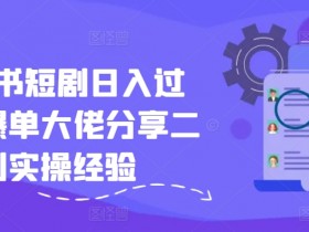小红书掘金虚拟项目的冷门玩法,从内容到流量的高效操作