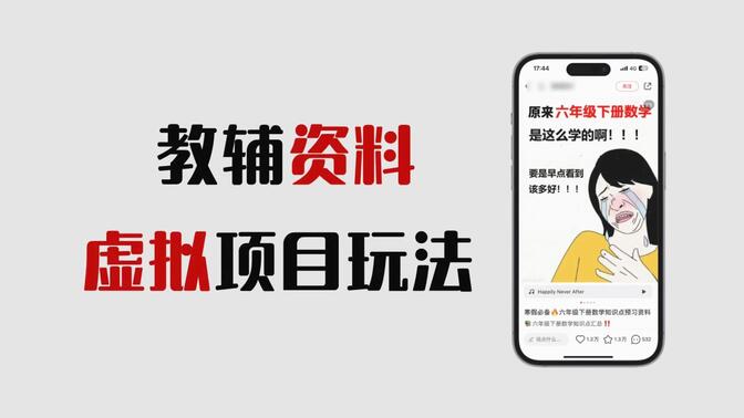 学科虚拟项目风险如何规避,小红书合法运营的细节分享