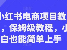 小红书高利润旅游攻略项目，无门槛操作玩法详解