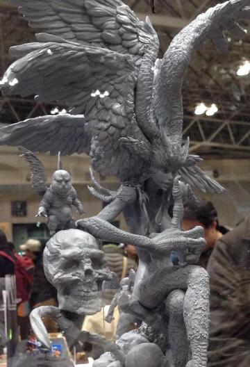 恶魔人COS撒旦形态服装制作步骤，如何通过细节设计展现撒旦的力量