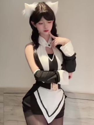 不呆猫提裙摆的视频，如何通过视频欣赏不呆猫提裙摆的优雅与美丽？