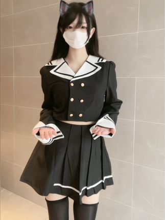米胡桃jk,米胡桃jk制服穿搭,如何打造学院风的完美look?